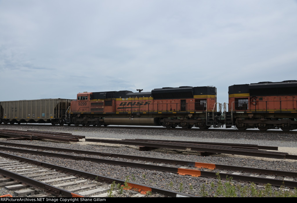 BNSF 9299 Roster shot